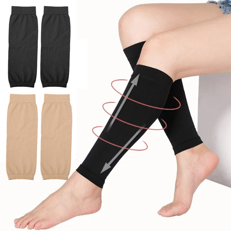 Compression Calf Sleeve - Unisex Elastic Compression Socks Calf Sleeves