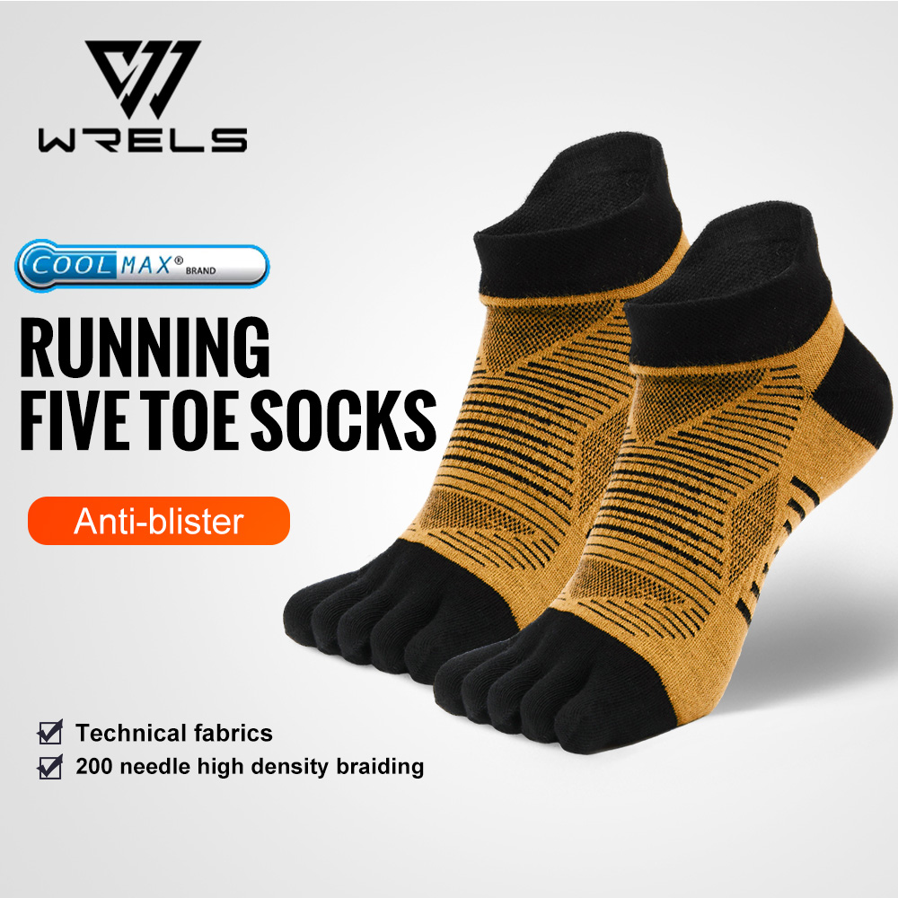 Anti Blister Sock - WRELS COOLMAX Five Finger Socks High