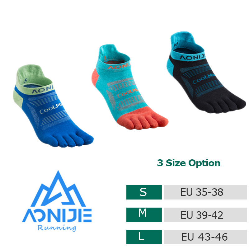Anti Blister Sock - 3 Pairs Toe Socks 2020 Run