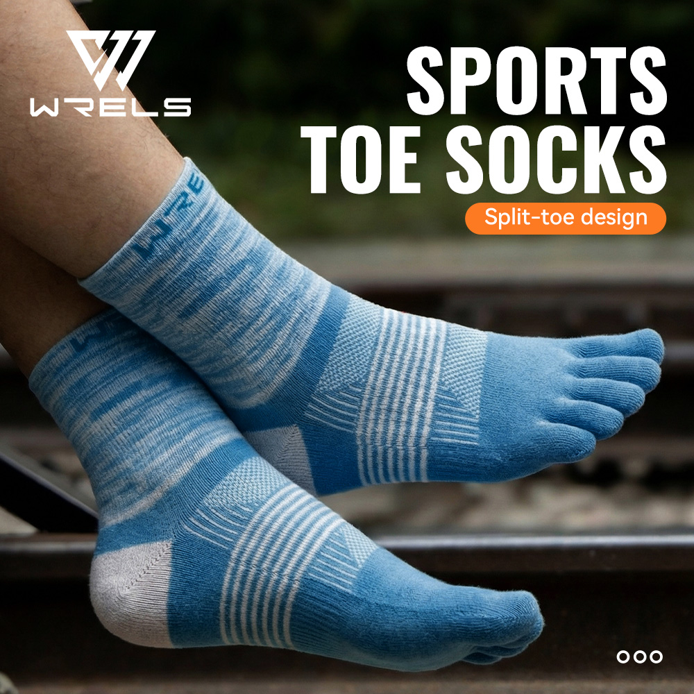 WRELS 1/2/3 Pair Five Finger S - Anti Blister Sock recension och pris