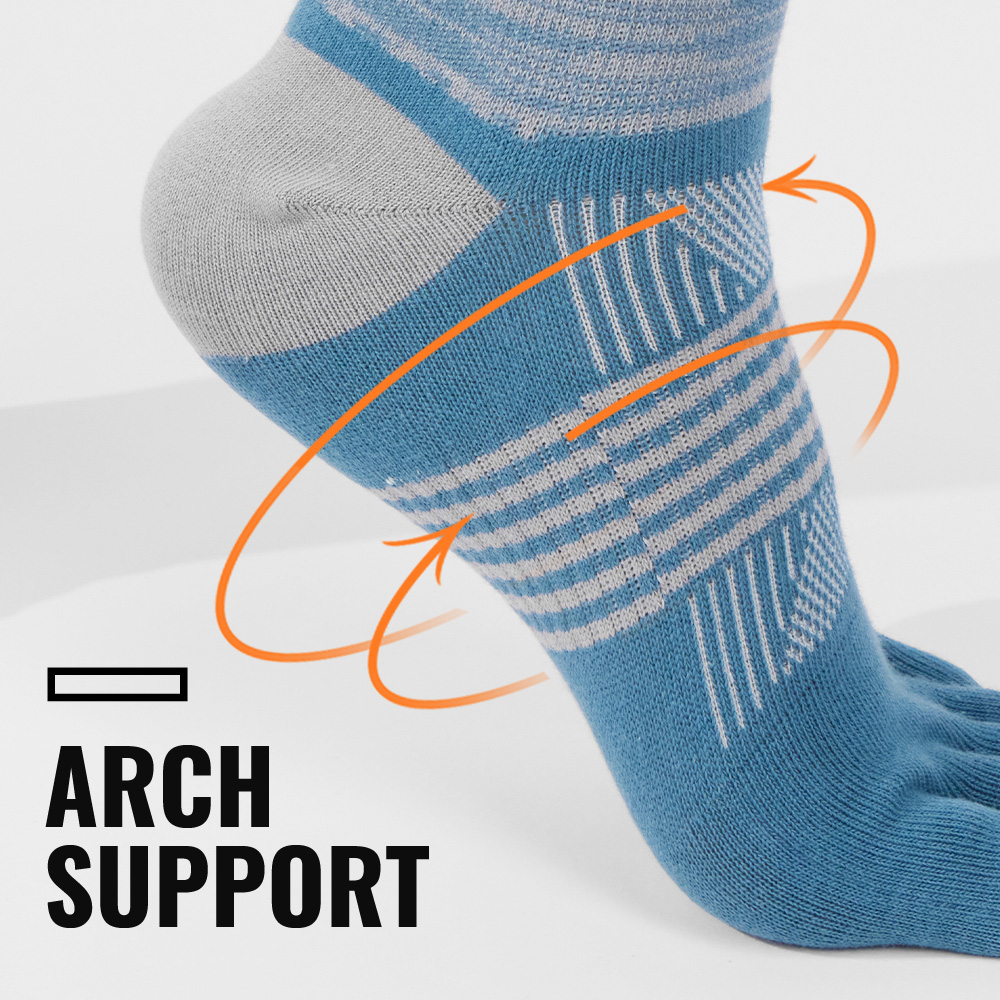 WRELS 1/2/3 Pair Five Finger S - Anti Blister Sock recension och pris
