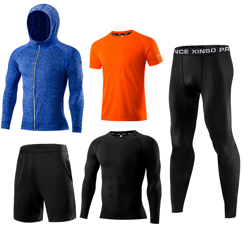 5-Piece Men's Fitness Clothes  - Running Gear Gym recension och pris