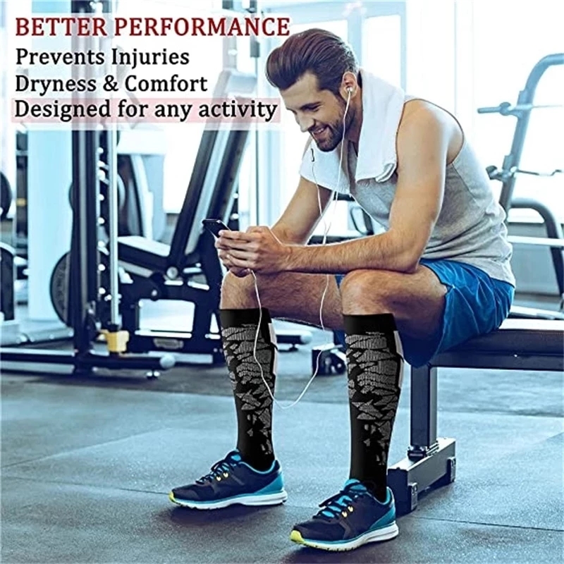 WRELS 1/2/3 Pairs Compression  - Anti Blister Sock recension och pris
