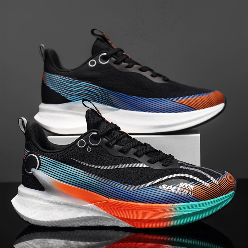 Men's Stylish Breathable Carbo - Running Shoe Carbon recension och pris
