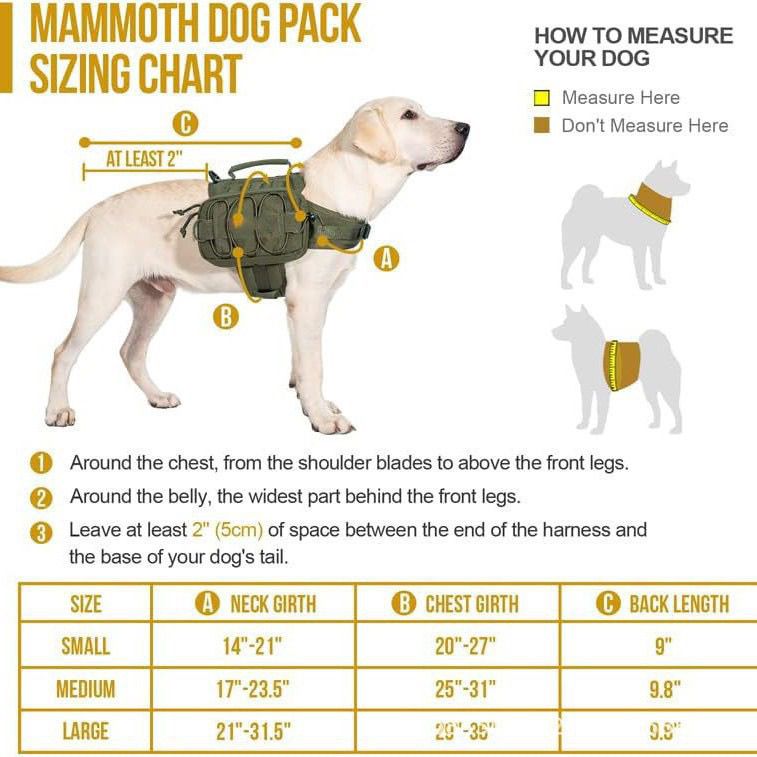 New Nylon Dog Backpack with Si - New Gear Running recension och pris