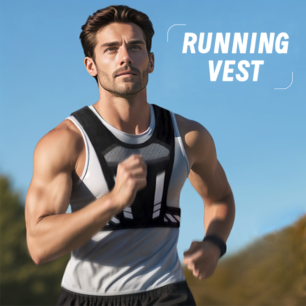 Reflective Running Vest with P - Running Gear Gym recension och pris