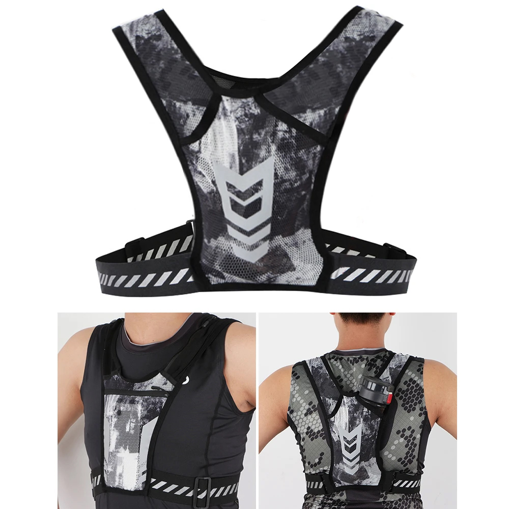 Reflective Running Vest with P - Running Gear Gym recension och pris
