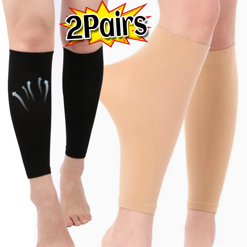 1/2Pairs Elastic Socks Calf Sl - Compression Calf Sleeve recension och pris