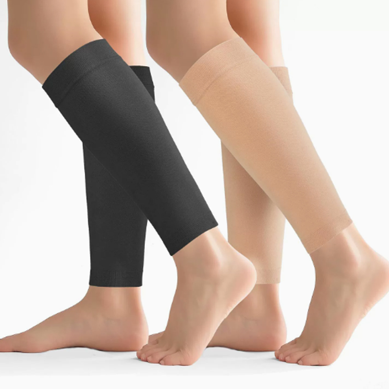 1/2Pairs Elastic Socks Calf Sl - Compression Calf Sleeve recension och pris