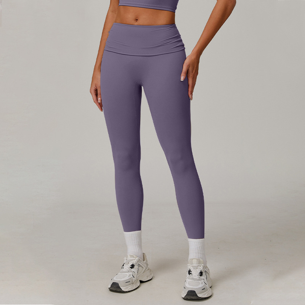 Athletic Yoga Pants Women Fold - Running Gear Gym recension och pris