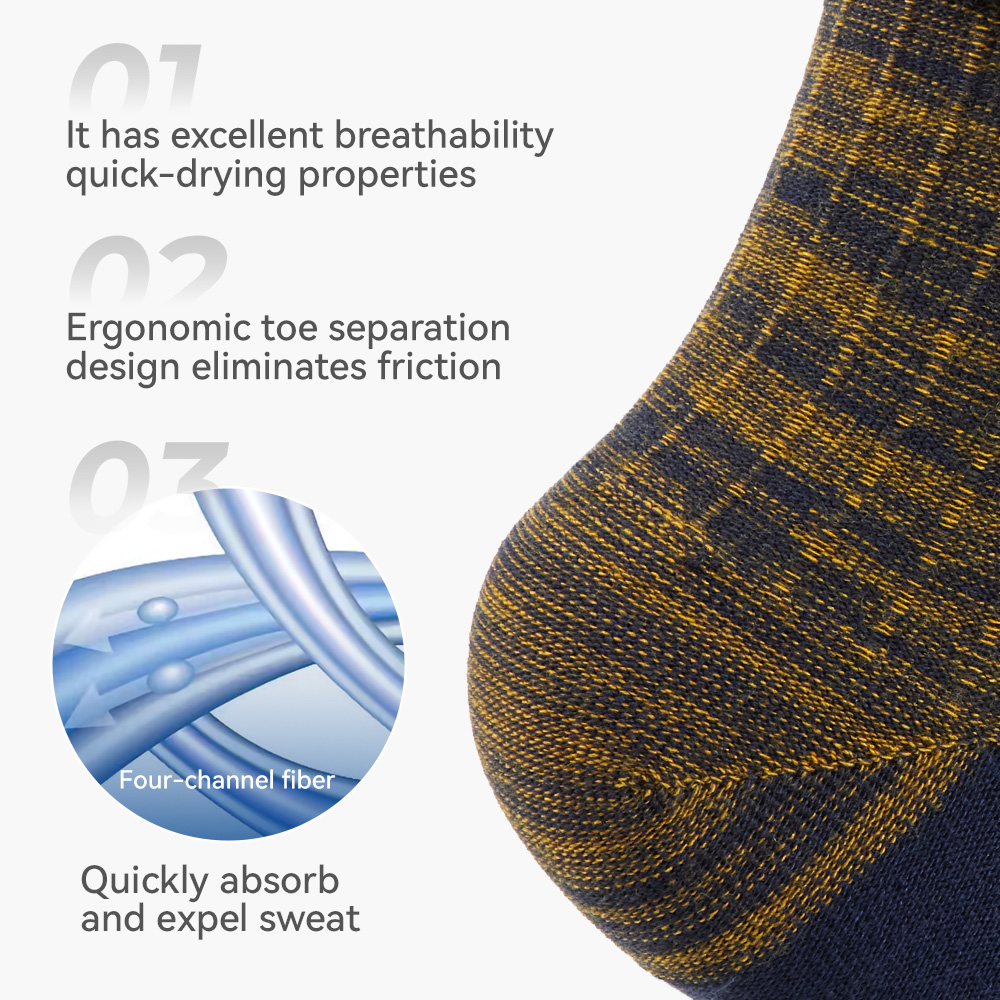 WRELS 1/2/3pairs COOLMAX Five  - Anti Blister Sock recension och pris