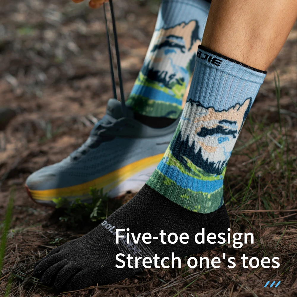 AONIJIE E4843 One Pair Toe Soc - Anti Blister Sock recension och pris