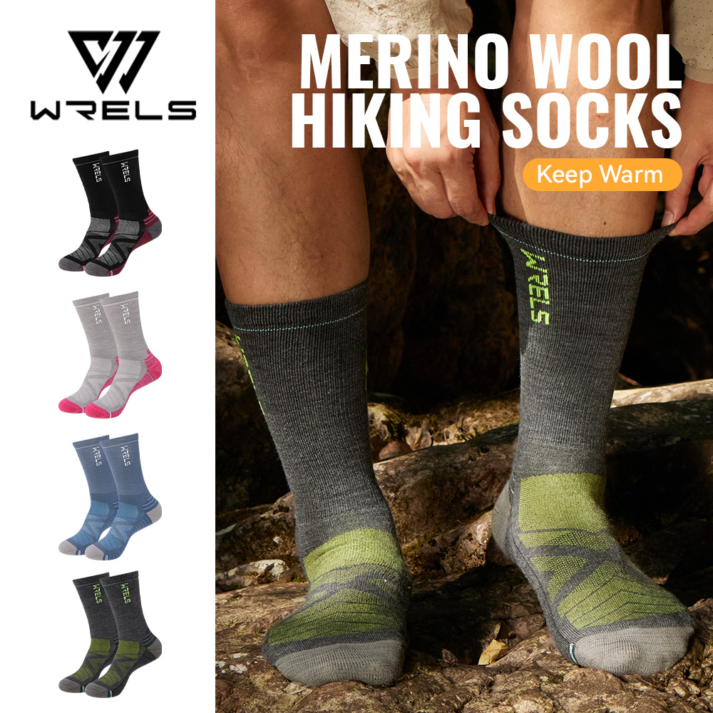WRELS 1/2/3 Merino Wool Socks  - Anti Blister Sock recension och pris