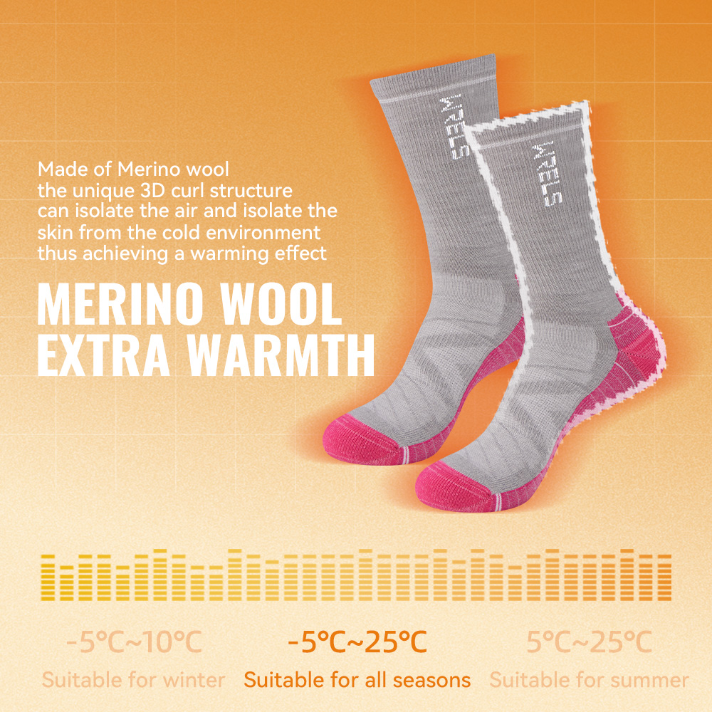 WRELS 1/2/3 Merino Wool Socks  - Anti Blister Sock recension och pris