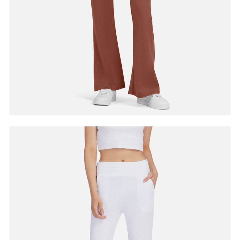 High Waisted Flare Yoga Leggin - Running Gear Gym recension och pris
