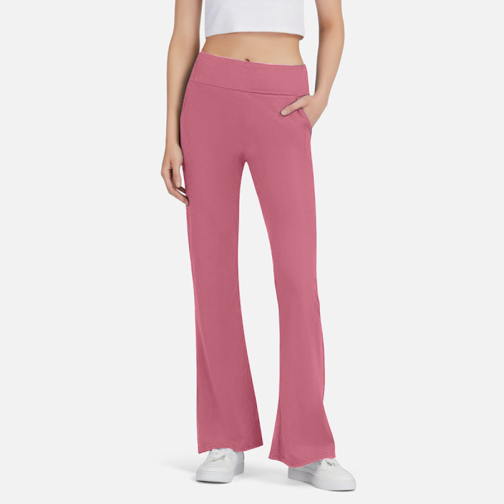 High Waisted Flare Yoga Leggin - Running Gear Gym recension och pris
